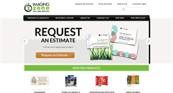 Desktop Screenshot of imagingzone.com